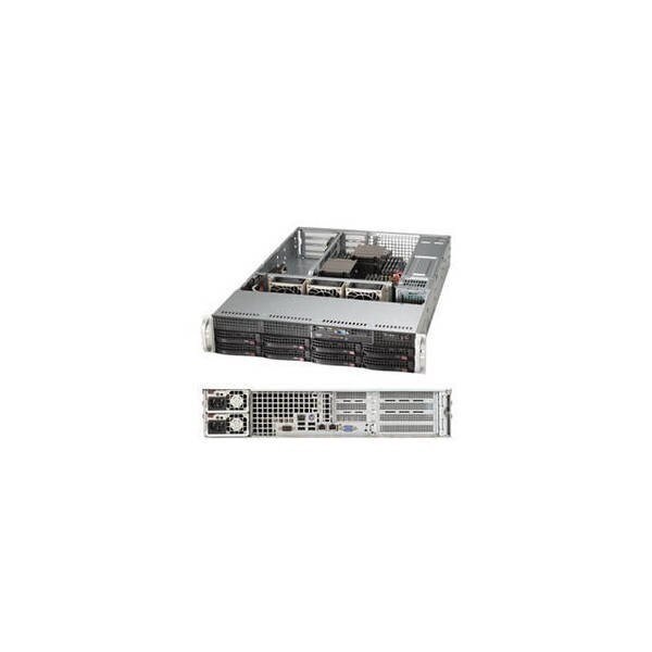 SY-627RWRF SuperServer Dual LGA2011 740W 2U Rackmount Server, Supermicro, Mfr#: SYS-6027R-WRF